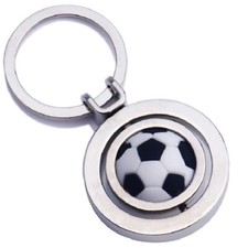 alloy sports souvenir football keychain