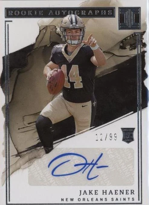 2023 Panini Impeccable Jake Haener #RA-JH