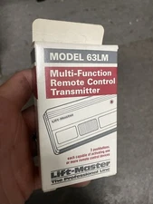 Chamberlain ListMaster Clicker  63LM Multi-Function Remote Control Transmitter