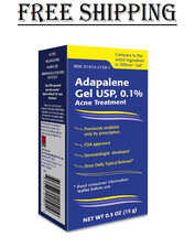 Taro Adapalene 0.1 Acne Treatment Gel - Paraben Free 0.5oz 