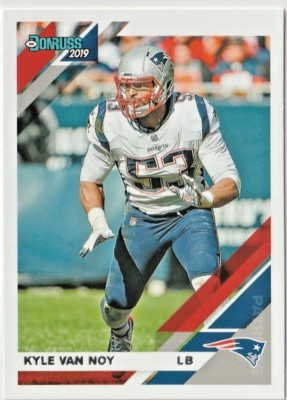 2019 Donruss Base #167 -  Kyle Van Noy - New England Patriots