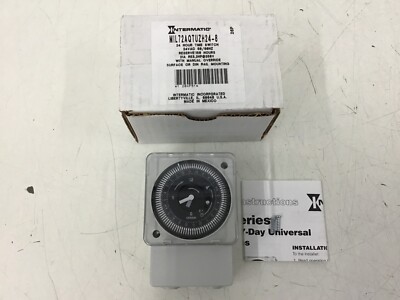 INTERMATIC - MIL72AQTUZH-24 Electromechanical Timer  24-Hour  SPDT 