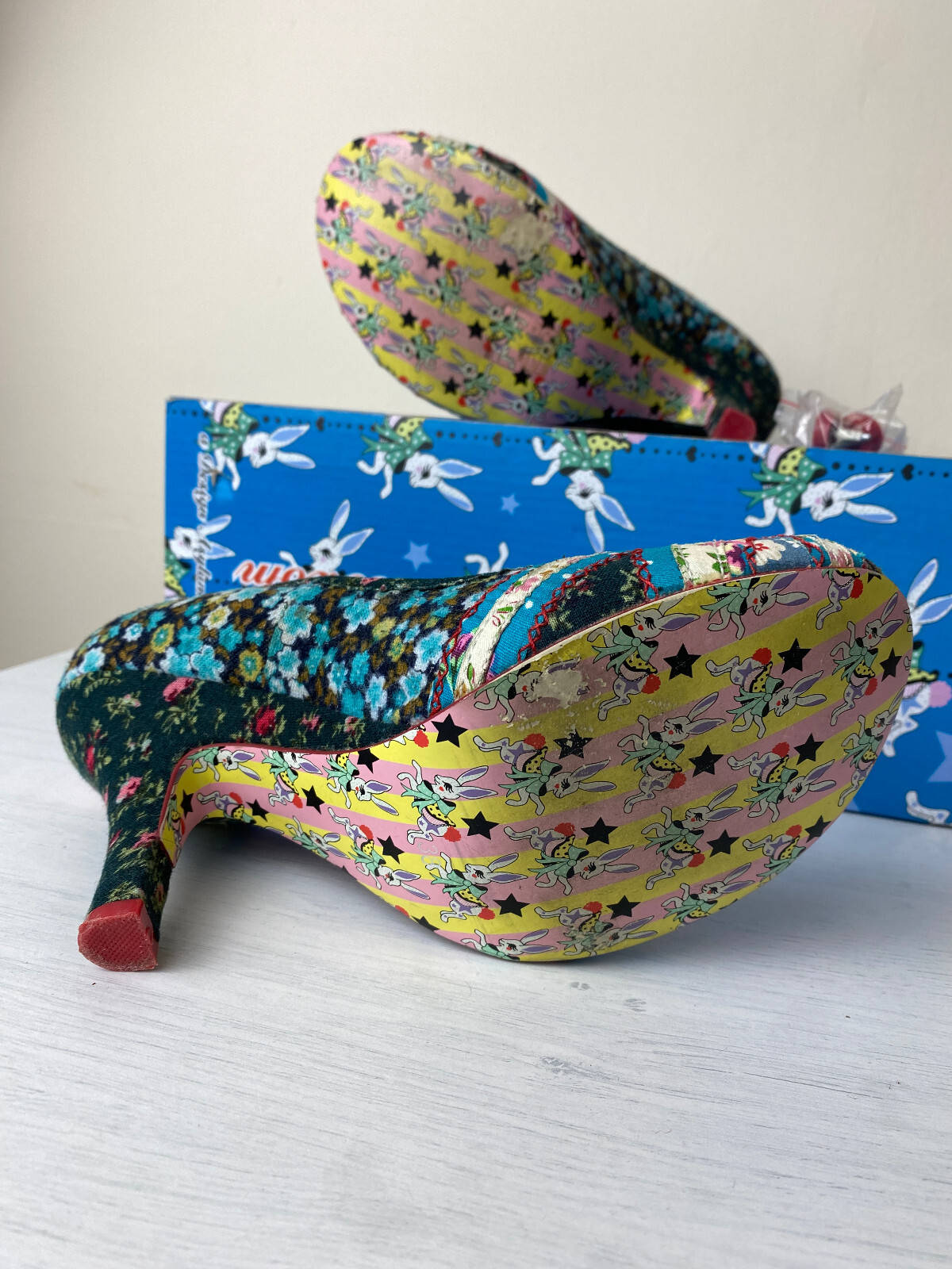 Irregular Choice Patchwork Patty Shabby Chic Unio… - image 9