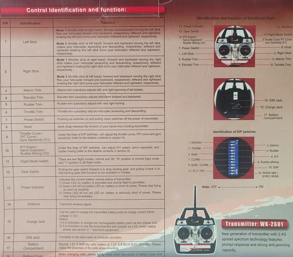 Walkera Mini 3D Helicopter 4G3 - Image 2 of 4