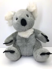 Build A Bear BAB Stuffed Koala Plush Collectible Marsupial Animal Gray White