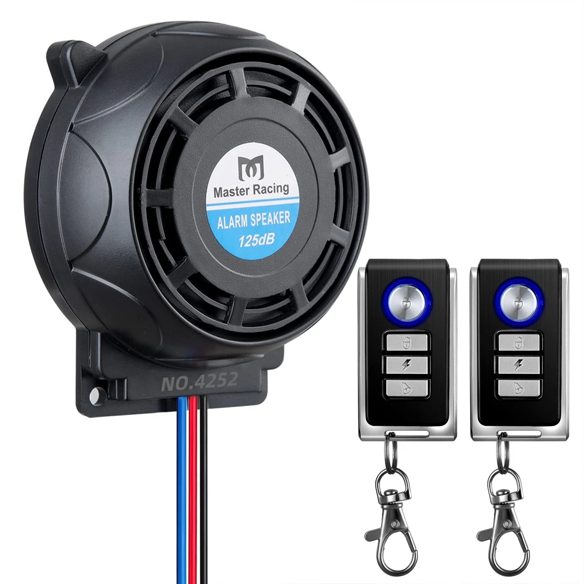 Alarma De Motocicleta 2 Vías Con Arranque Remoto | Mando LCD, Vibración Y Sonido, Modo Silencioso, Alcance 150m