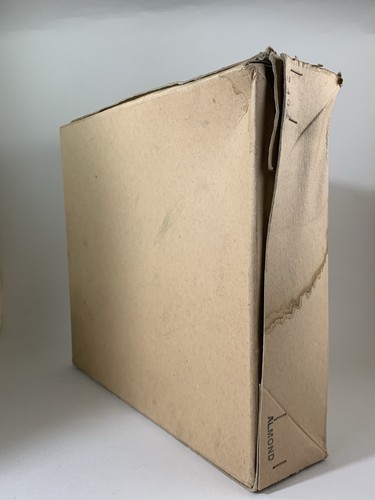 Czarina Large Brown Calf Leather 1950s Vintage Handbag Buff Suede LIning & Box - Picture 23 of 24