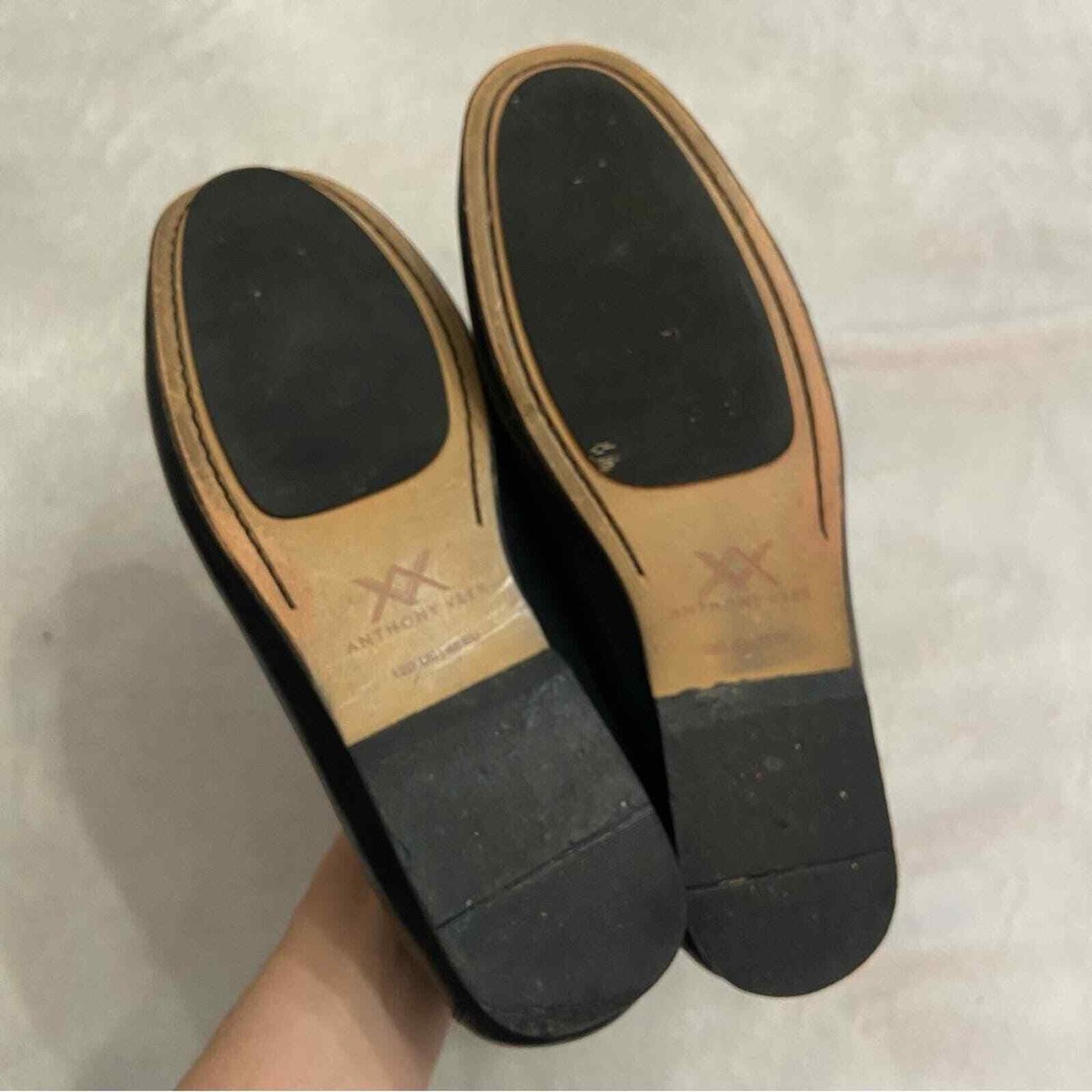 Anthony Veer Franklin loafers black leather Amazon.com | Anthony Veer Kennedy Tassel Loafer for Men  main image 3