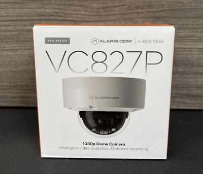 Alarm.com ADC-VC827P 1080P Indoor/Outdoor Fixed Vandal Resistant