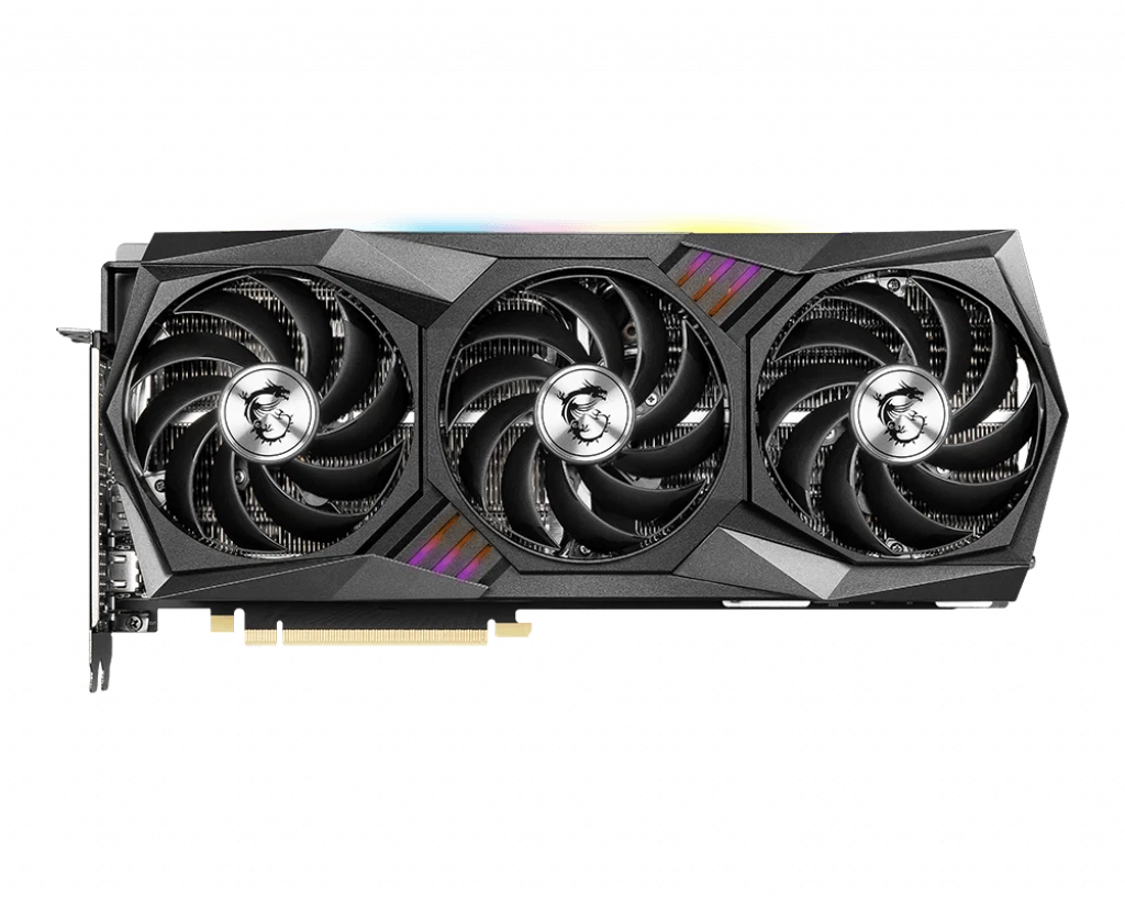 MSI GeForce RTX 3080 GAMING Z TRIO 12G LHR Gaming Model Graphics Board