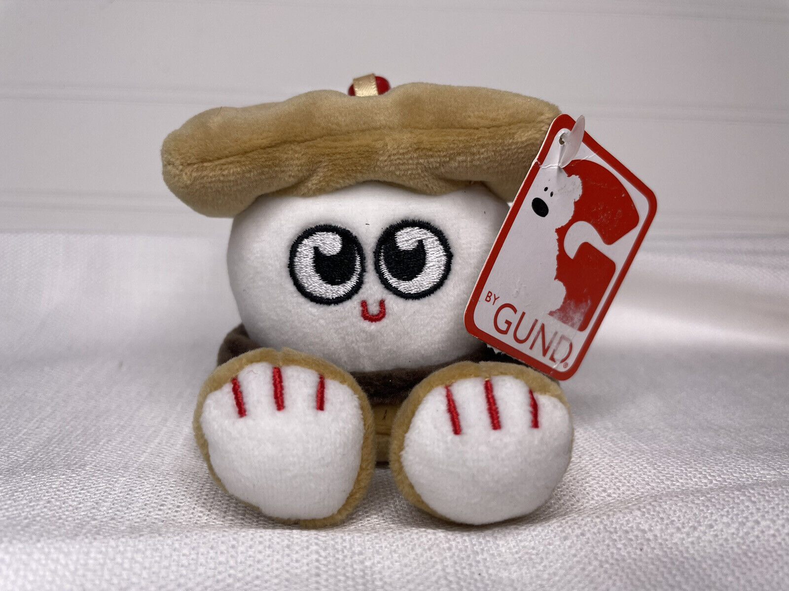 Gund NEW Smores Marshmallow Graham 3” Stu Outlet ☆ Free Shipping CLIP Keychain Cracker Direct stock discount