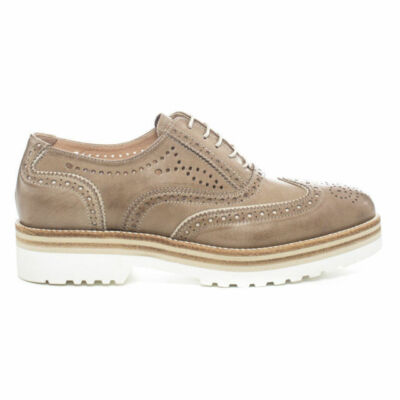 SCARPE CASUAL INGLESE DONNA NERO GIARDINI P805221D 406 TORTORA