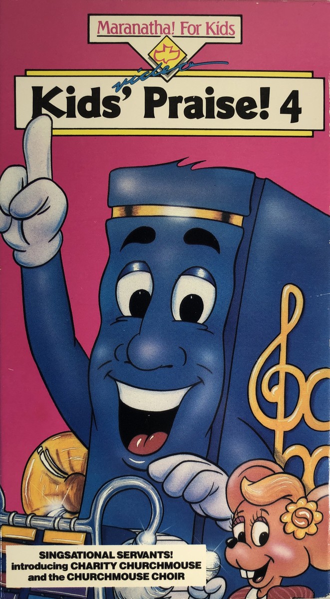 Kids Praise 4(VHS 1984)TESTED-RARE VINTAGE COLLECTIBLE-LIKE NEW