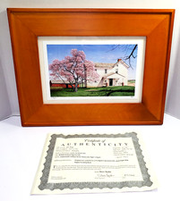 Steve Taylor Framed ARTIST PROOF Print Giclee on Watercolor REFUGE House W/COA