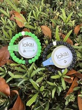 Juego de 2 Pulseras Lokai Verde Negro Talla M