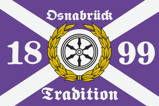 U24 Osnabrück Flagge 20x30cm - Premium Bootsflagge Aus Polyester