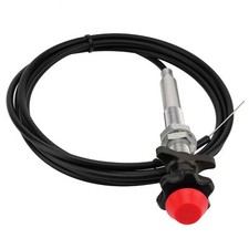 55204 Control CablesAdjustable Throttle Cables with 2 in. Black Knob 10 Ft. L...
