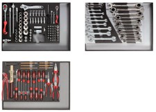 GEDORE 3301679 129-Piece Tool set 3xCT-modules 129pcs