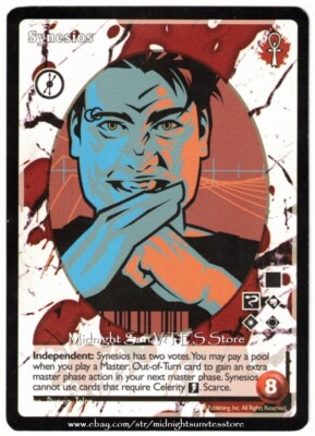 Synesios True Brujah Bloodlines V:TES VTES Vampire CCG