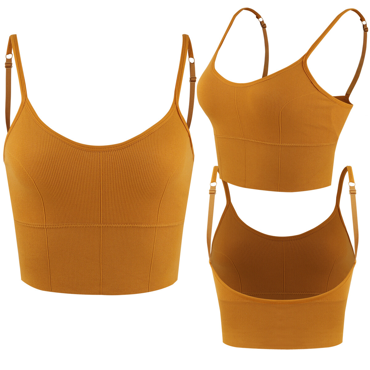 Organic Basics SMOOTH BRALETTE - Bustino - Walnut/marrone