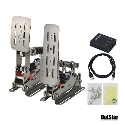 Simplayer PRO-P2+H2 Sim Racing Pedals Standard Version w/ 2 Rods for PC