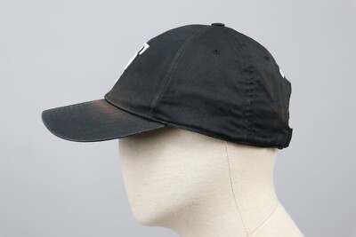 RF ROGER FEDERER 2020 UNIQLO Tennis Black Hat Used Cap White Logo