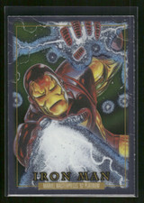 2024 SkyBox Marvel Masterpieces '92 Platinum Card #38 Iron Man