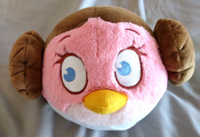 Plush Star Wars Angry Birds Princess Leia 6 1/2" x 10" From 2012