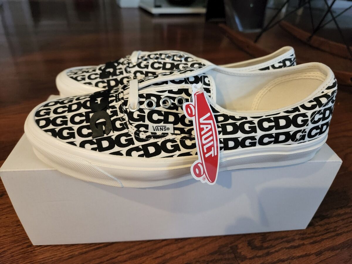 CDG x Vans OG Authentic LX, sz9.5. supreme off Comme des garcon