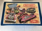 Vintage Matchbox 1976 Blue Carry Case Holds 24 Cars