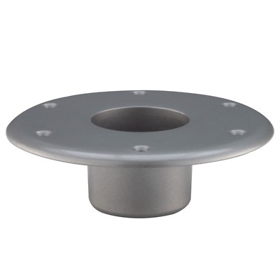 RV Dinette Table Flush Mounting Bracket Leg Silver Recessed Floor Mount  Camper