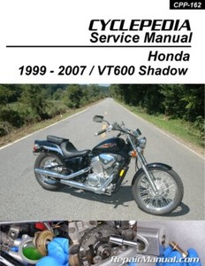 Honda Vt600 Shadow Cyclepedia Printed Motorcycle Service Manual Ebay