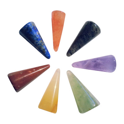 7 Chakra Pendel Einsatz Set 
