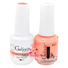 GELIXIR Soak Off Gel Polish Duo Set (Gel + Matching Lacquer) - 055