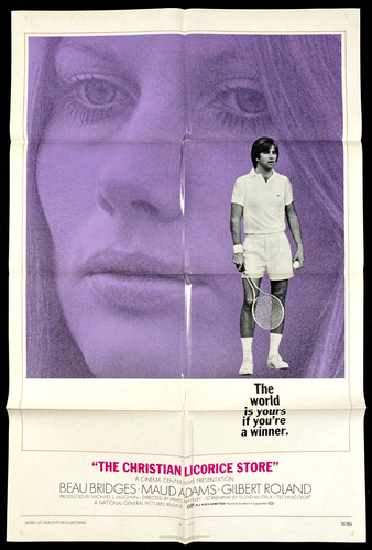 CHRISTIAN LICORICE STORE Original Movie Poster Maud Adams Beau Bridges Drama
