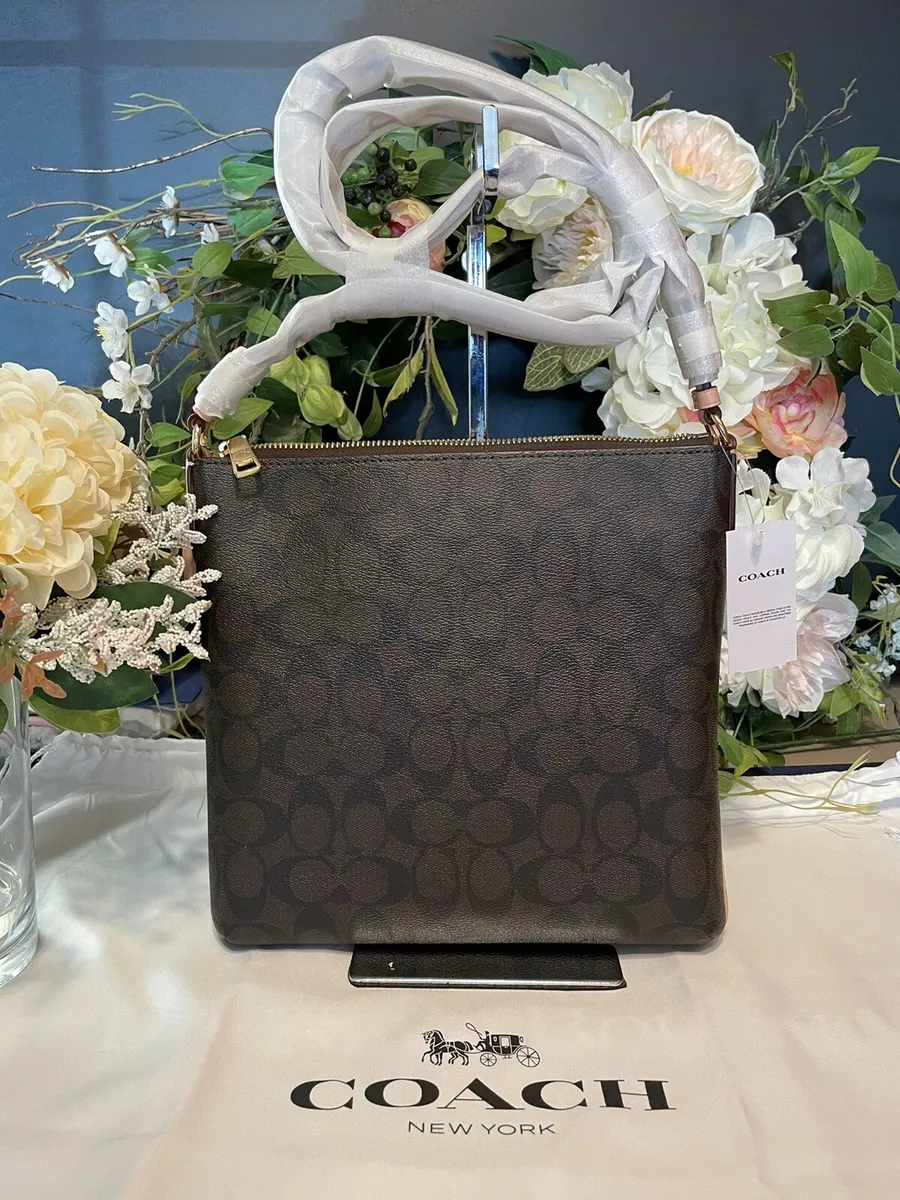 Coach mini abby hotsell duffle in signature canvas