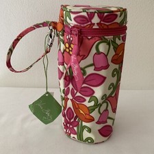 VERA BRADLEY Drink Holder Floral-Can, Water, Baby Bottle Caddy Lilli Bell NWT