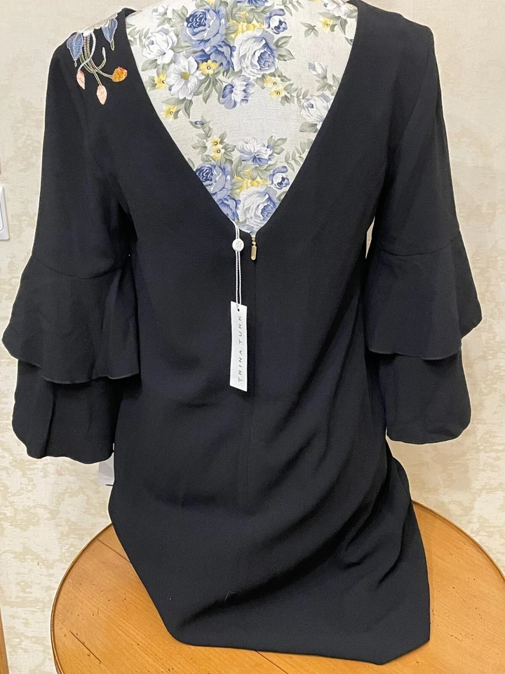 Robe Trina Turk Noire Neuve T4(US)/36(EU) Neuve avec étiquette - Photo 2/4