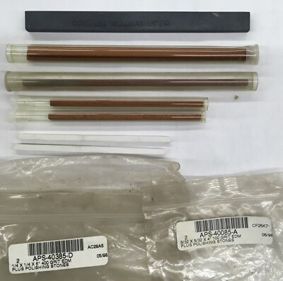 Boride Engineered Abrasive Stones Lot, (7 Pieces)
