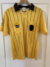 Referee Jersey Small Yellow United States Soccer Federation Official Sports