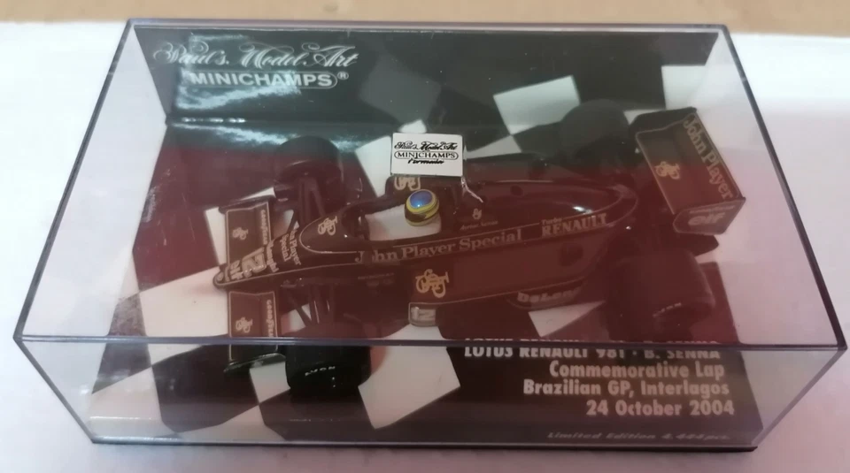 Modellino Minichamps Lotus Renault  98T Bruno Senna 2004  1:43 - Immagine 2 di 4