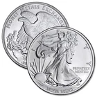 Silver Eagle Round Walking Liberty Design 1/10th Pure Silver Rounds Bullion .999