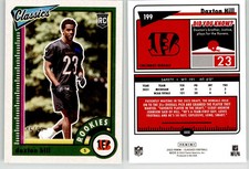 Daxton Hill 2022 Classics Red Back #199 #/99 Michigan Bengals RC Rookie Poor