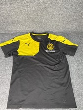 Vintage Borussia Dortmund BVB Futbol Soccer Jersey Germany Puma - L