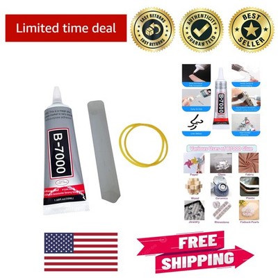 50ml Clear Glue for All Repairs - Waterproof, Quick-Dry with Pry Tool Included