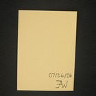 ACEO Original Gouache Stormy Lamppost 2.5x3.5 On Paper By EAW — photo 2