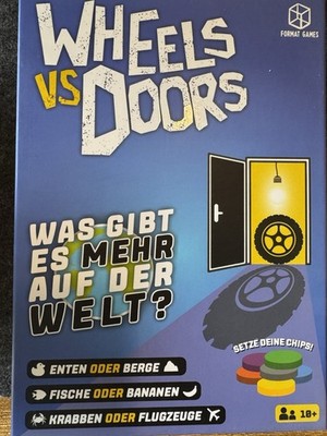 Format Games | FORMAT GAMES - Wheels vs Doors | Spiel | Deutsch (2023) | 3163005