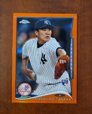 Masahiro TANAKA 2014 Topps Chrome Rookie Orange Refractor