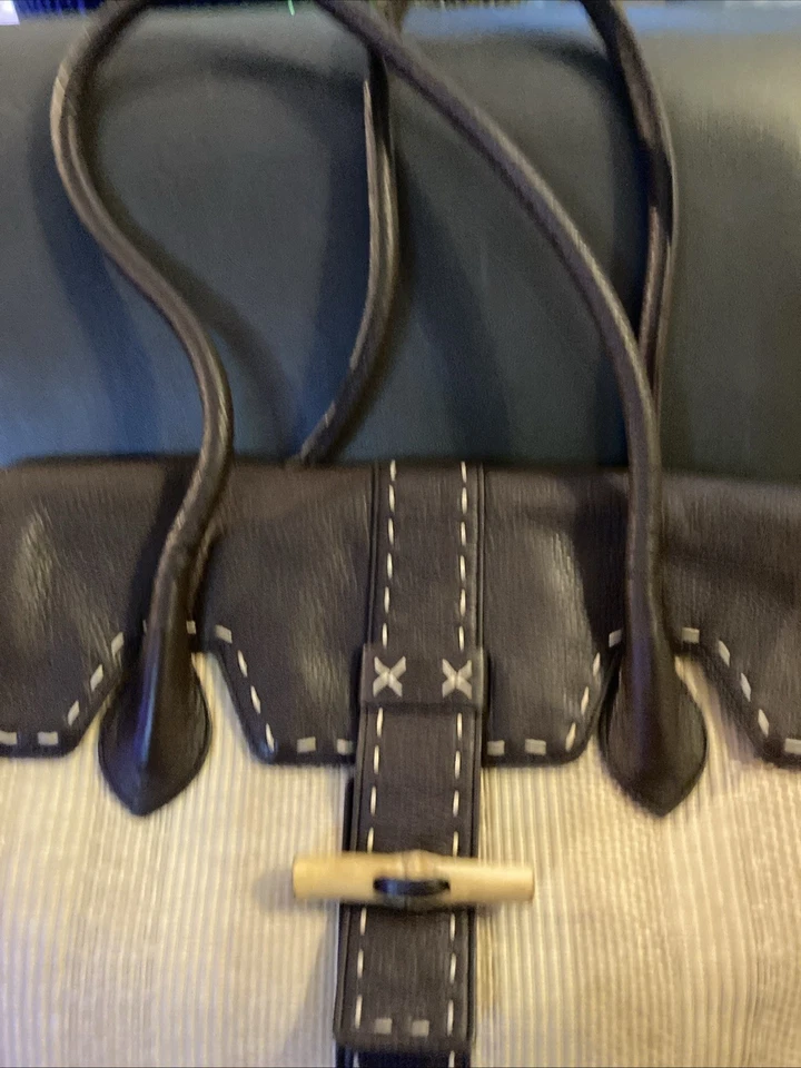 Bolso de Mano Kate Landry de Mimbre Cartera Boho Paja Chic Tejido Grande  Foto 2 de 4