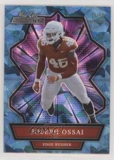 2021 Wild Card Alumination Holo-Lux Blue 11/50 Joseph Ossai Rookie RC 7m3. rookie card picture